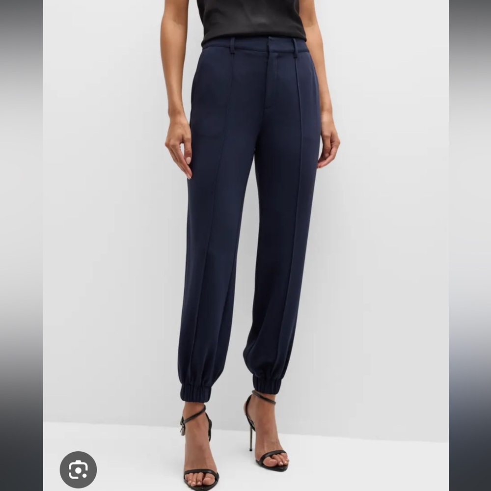 NWT Cinq à Sept Midnight Blue Joggers